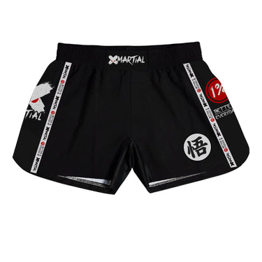 Kanji Black 2.0 Hybrid BJJ/MMA Shorts XMARTIAL