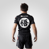 Kanji Black BJJ Rash Guard XMARTIAL