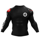 Kanji Black Rash Guard XMARTIAL