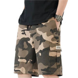 Khaki Bush Camo Cargo Shorts XMARTIAL