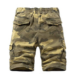 Khaki Survival Camo Cargo Shorts XMARTIAL