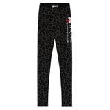 Kids BJJ Spats Black Leopard X-Tech 25 Series XMARTIAL