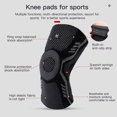 Knitted Spring Knee Pad XMARTIAL