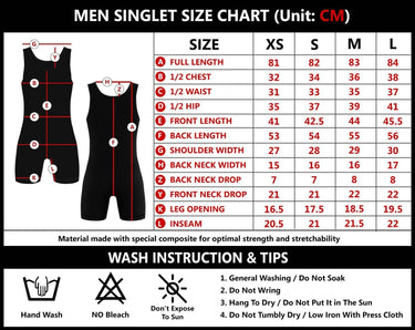 Leopard Wrestling Singlet XMARTIAL