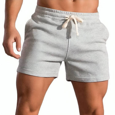 Light Gray Plain Hoochie Daddy Shorts XMARTIAL