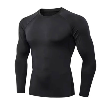 Lightweight Sports Black Compression Shirt XMARTIAL