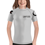 Limitless Kids BJJ Rash Guard XMARTIAL