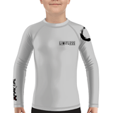 Limitless Kids BJJ Rash Guard XMARTIAL