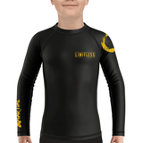 Limitless Kids BJJ Rash Guard XMARTIAL