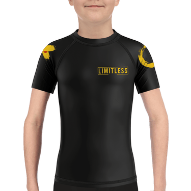 Limitless Kids BJJ Rash Guard XMARTIAL