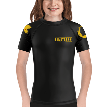 Limitless Kids BJJ Rash Guard XMARTIAL