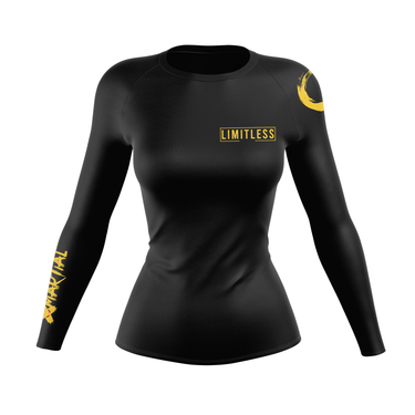 Limitless Women’s BJJ Rash Guard XMARTIAL