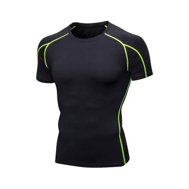 Lined Black Compression Shirt XMARTIAL