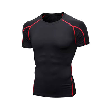 Lined Black Compression Shirt XMARTIAL