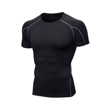 Lined Black Compression Shirt XMARTIAL