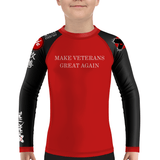 Making Veterans Great Again BJJ Rash Guard XMARTIAL