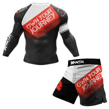 Martial Arts Journey BJJ Rash Guard XMARTIAL