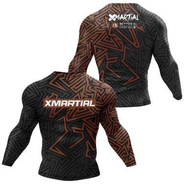 Maze Rank BJJ Rash Guard XMARTIAL