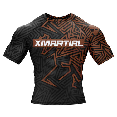 Maze Rank BJJ Rash Guard XMARTIAL