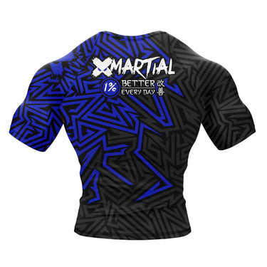 Maze Rank BJJ Rash Guard XMARTIAL