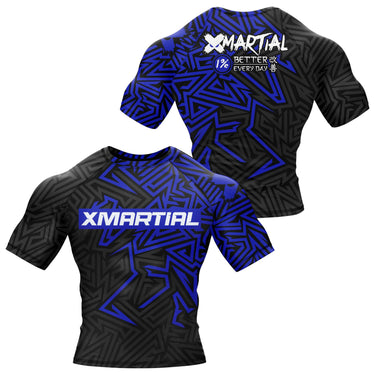 Maze Rank BJJ Rash Guard XMARTIAL