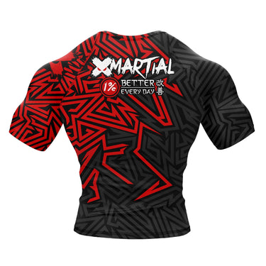 Maze Rank BJJ Rash Guard XMARTIAL