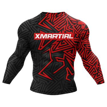 Maze Rank BJJ Rash Guard XMARTIAL