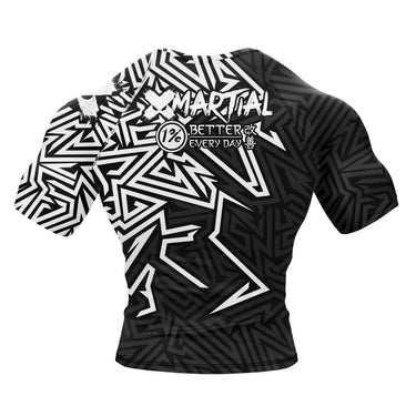 Maze Rank BJJ Rash Guard XMARTIAL