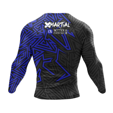 Maze Rank BJJ Rash Guard XMARTIAL