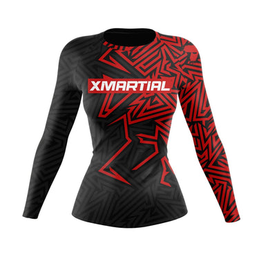 Maze Women's Rank BJJ Rash Guard XMARTIAL