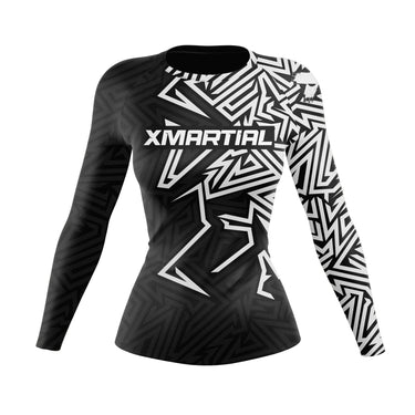 Maze Women's Rank BJJ Rash Guard XMARTIAL