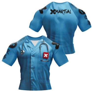 Medic Fighter BJJ Rash Guard XMARTIAL