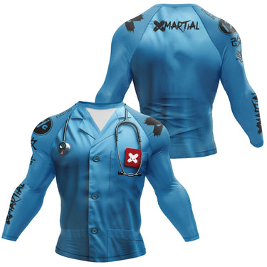 Medic Fighter BJJ Rash Guard XMARTIAL