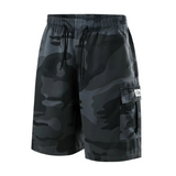 Navy Bush Camo Cargo Shorts XMARTIAL