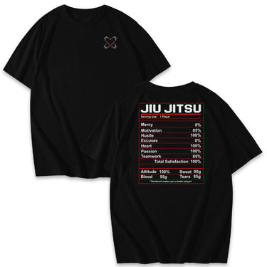 Nutrition Label Jiu Jitsu Shirts & Hoodie XMARTIAL