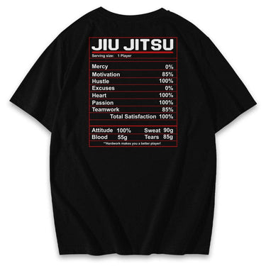 Nutrition Label Jiu Jitsu Shirts & Hoodie XMARTIAL