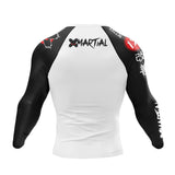 Panda Chair Shot BJJ Rash Guard XMARTIAL