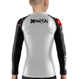 Panda Chair Shot Kids Rash Guard XMARTIAL