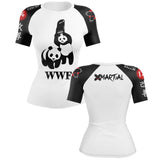 Panda Chair Shot Women’s BJJ Rash Guard XMARTIAL