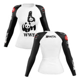 Panda Chair Shot Women’s BJJ Rash Guard XMARTIAL