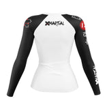 Panda Chair Shot Women’s BJJ Rash Guard XMARTIAL