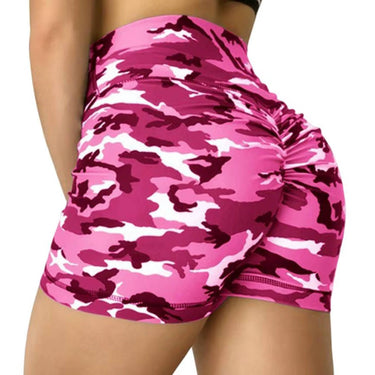 Pink Hunter Compression Camo Shorts Women XMARTIAL