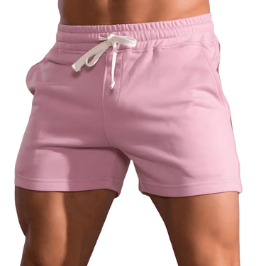 Pink Plain Hoochie Daddy Shorts XMARTIAL