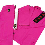 Pink White Belt BJJ Gi XMARTIAL