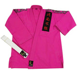 Pink White Belt BJJ Gi XMARTIAL