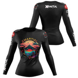 Pixel Peak Women's Rash Guard XMARTIAL