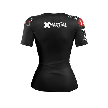 Pixel Peak Women's Rash Guard XMARTIAL