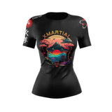 Pixel Peak Women's Rash Guard XMARTIAL