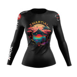 Pixel Peak Women's Rash Guard XMARTIAL