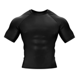 Premium Black BJJ Rash Guard XMARTIAL